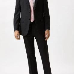 Burton Slim Fit Charcoal Essential Suit Jacket