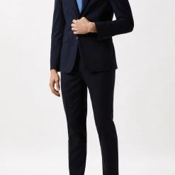 Burton Tailored Fit Navy Essential Jacket