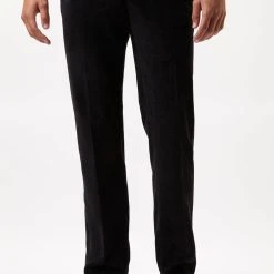 Burton Slim Fit Black Cord Trousers