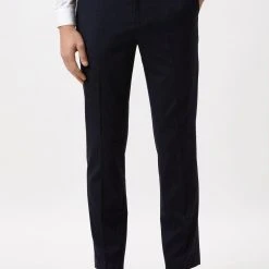 Burton Plus And Tall Navy Tailored Essential Trousers