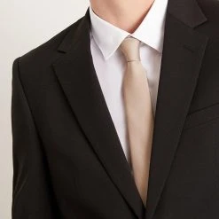 Burton Slim Champagne Tie