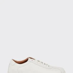 Burton Leather Smart White Trainer