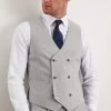 Burton Slim Fit Grey Marl Waistcoat