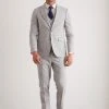 Burton Slim Fit Grey Marl Suit Jacket