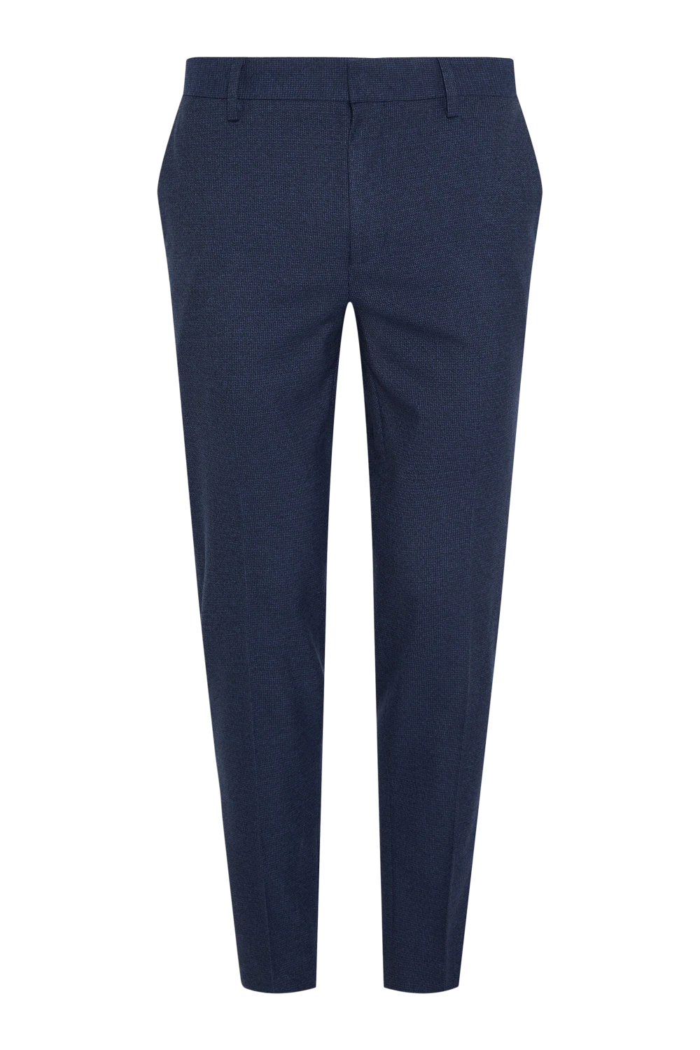 Burton Skinny Fit Navy Marl Suit Trousers - Image 4