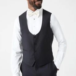 Burton Slim Fit Premium 1904 Wool Blend Tuxedo Waistcoat