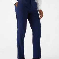 Burton Slim Fit Navy Tuxedo Suit Trousers