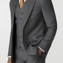 Jeff Banks Pick And Pick 2 Button Regular Fit Suit Jacket