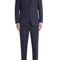 Jeff Banks Check Regular Fit Travel Suit Jacket