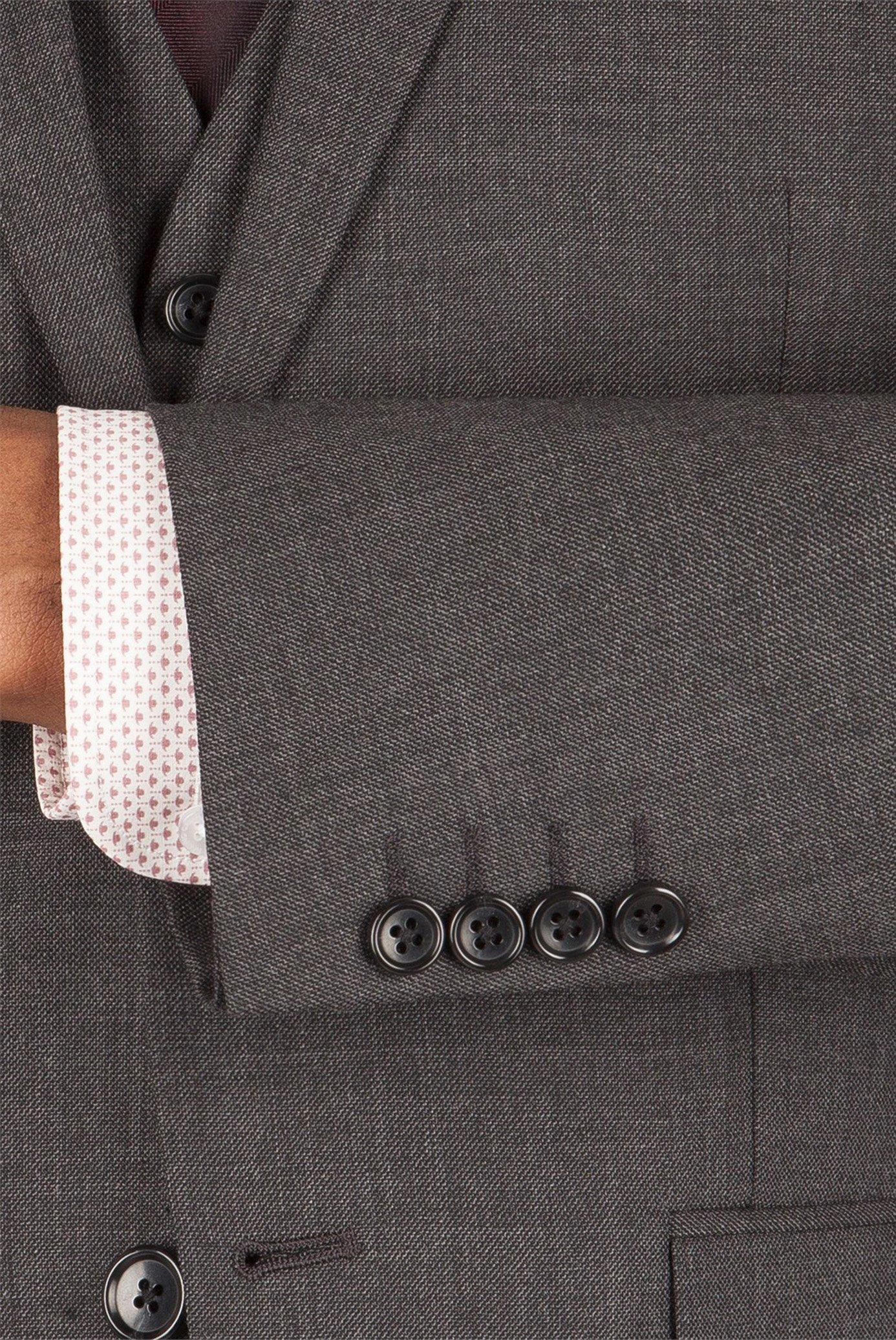 Racing Green Pick And Pick Tailored Suit Jacket - Image 2