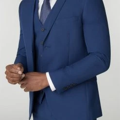 Jeff Banks Plain Super Slim Fit Suit Jacket
