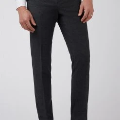 Jeff Banks Crepe Windowpane Brit Trousers