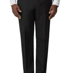 Racing Green Plain Regular Suit Trousers
