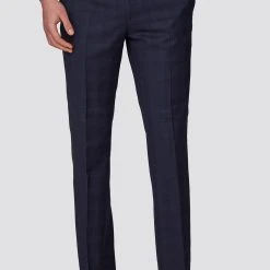 Hammond & Co Tonal Check Tailored Trouser