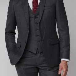 Racing Green Texture Tailored Suit Jacket