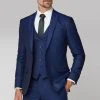 Racing Green Texture Tailored Fit Suit Jacket