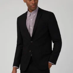 Ben Sherman Semi Plain Soho Fit Jacket