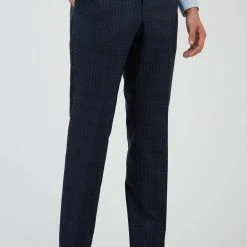 Racing Green Check Suit Trouser