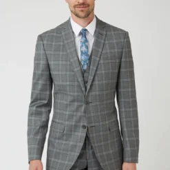 Racing Green Check Tailored Jacket