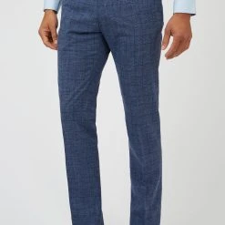 Racing Green Linen Look Tailored Trouser