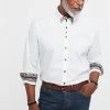 Joe Browns Dapper Tailored Fit Double Collar Shirt